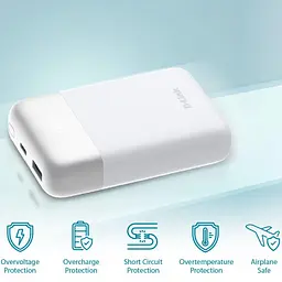 Павербанк D-Link White 10 000 mAh / 18 Вт (DPP-101) - мініатюра 5