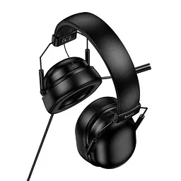 Навушники накладні Hoco W113 ігрові USB чорний - мініатюра 3