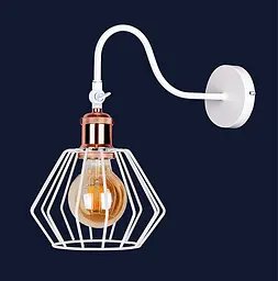 Бра в стилі loft Levistella 756WPR108F3-1 WH RG - мініатюра 2