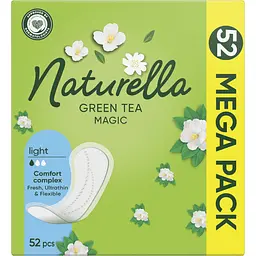 Щоденні прокладки Naturella Green Tea Magic Light 52 шт. - мініатюра 2