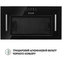 Витяжка вбудована Perfelli BI 5684 BL 1000 LED - мініатюра 3