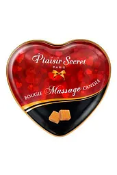 Масажна свічка-серце Plaisirs Secrets Caramel (35 мл) Plaisirs Secrets 90-826068; SO1871 102490 - мініатюра 2