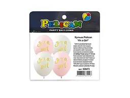 Кульки PELICAN 12 (30 см) It's a Girl (10шт/уп) 1-стор.