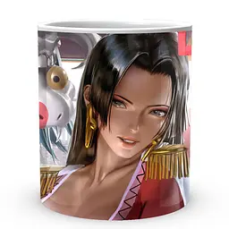 Кухоль GeekLand Великий куш One Piece Боа Хенкок OP.02.031 330 мл білий - мініатюра 2