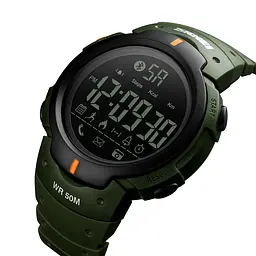 Наручний годинник чоловічий Skmei 1301 Army Green, 1301AG (12284) - мініатюра 3