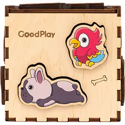 Кубик-сортер GoodPlay Домашні тварини (CUB-4-009) - мініатюра 6
