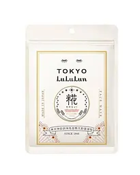 LULULUN Face Mask Tokyo Kouji живильна маска з екстрактом саке та кодзі, 7 шт