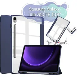Чохол до планшета BeCover Soft Edge Samsung Galaxy Tab S10 FE (SM-X520/SM-X526) 10.9" Deep Blue (713301)