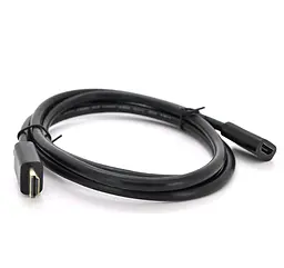 Подовжувач HDMI (тато) — HDMI (мама) VEGGIEG HF-1.5 1.5m, v2.0, OD-7.0mm - мініатюра 2