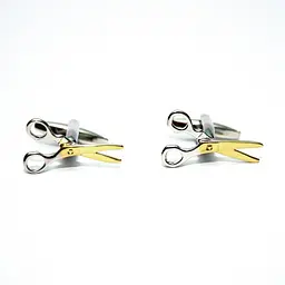 Запонки Ножиці Handmade acs0005770