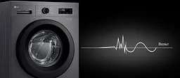 Пральна машина LG фронтальна 6.5 кг A+++ антрацит - мініатюра 6
