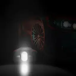 Автокомпресор Gemix Model E black/red поршневий цифровий манометр функція Autostop ліхтарик 35 л/хв - мініатюра 7