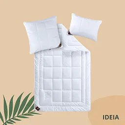Ковдра IDEIA — Air Dream Premium перкаль всесезонна 155x210 полуторна (300 г/м2) - мініатюра 4