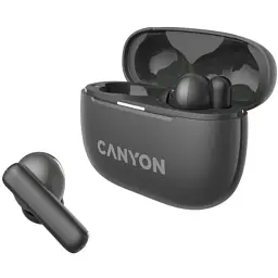Навушники Canyon TWS-10 OnGo ANC ENC Graphite (CNS-TWS10B) - мініатюра 4