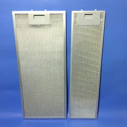 Набір алюмінієвих решіток на телескопічну витяжку Ventolux GARDA 60 (700) SLIM, LED ( 205*475 + 130*475мм) - мініатюра 2