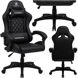 Крісло геймерське Memseats офісне Black (100019) - мініатюра 2