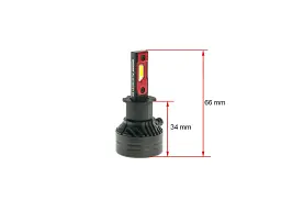 Автолампа Decker LED PL-01 5K H3 - мініатюра 3