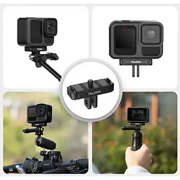 Магнітне кріплення Telesin S7-JBK-08-TGP для GoPro HERO13 [142302] - мініатюра 3