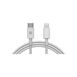 Дата кабель USB-C to Lightning 2.0m MFI TPE White REAL-EL (EL123500058)