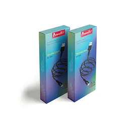 Кабель Avantis AC-85t Silicone USB – Type-C-білий - мініатюра 2