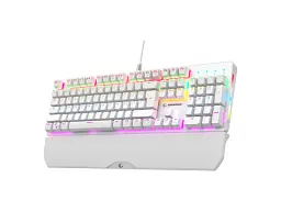 Клавіатура Rampage UMBRA KB-R86 Blue Switch White (KB-R86WHITEBS) - мініатюра 3