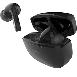 Навушники гарнітура бездротові Nokia Go Earbuds+ TWS-201 ENC Black 8Р00000142