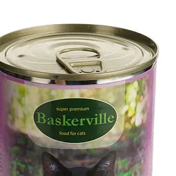 Вологий корм для котів Baskerville Качка з індичкою 400 г - мініатюра 3