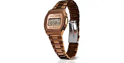 Жіночі вінтажні наручний годинник Casio оригінал Японія Collection A1000RG-5EF зі сталевим браслетом - мініатюра 4