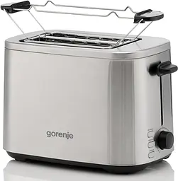 Тостер Gorenje T800DS (7040733) 800W сріблястий (нержавіюча сталь) - мініатюра 4