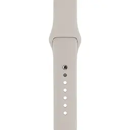 Силіконовий ремінець на смарт-годинник для Apple Watch 42,44,45,46,49 mm, Sport Band (3 Straps), beige, зі зручною застібкою, для годинника епл вотч, спортивний, ArmorStandart (ARM65087)