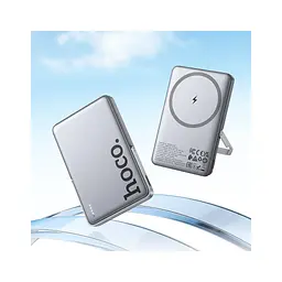 Батарея універсальна HOCO 5000mAh Sunlight PD/20W Magnetic Metal Grey (Q36 / 714986) - мініатюра 7