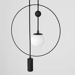 Підвісний стельовий світильник Babich Studio Sunderline 2B Black (RAL 9005) - мініатюра 10