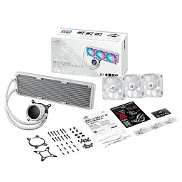 Система водяного охолодження Asus TUF Gaming LC III 360 ARGB LCD White (90RC01A2-B0EAY0)