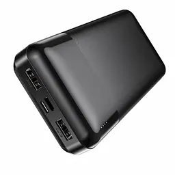 Зовнішній акумулятор Power bank HOCO J72A 20000mAh Повербанк для телефона / Павербанк Чорний
