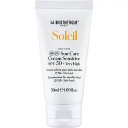 Сонцезахисний крем La Biosthetique Soleil Sun Care Cream Sensitive SPF 50+ для чутливої шкіри 50 мл - мініатюра 2