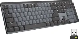 Клавіатура Logitech MX Mechanical Wireless Illuminated Performance Graphite Graphite Tactile Quiet (920-010757) [79480] - мініатюра 2