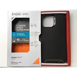 Протиударний чохол Gear4 Denali MagSafe для iPhone 13 Pro Max (6.7") Black (702008217) - мініатюра 8