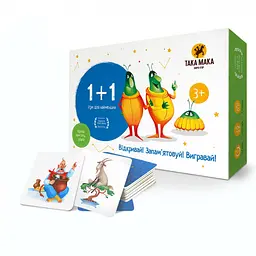 Настільна гра "1+1" Така Мака 24х16х5 см det0003661 - мініатюра 2