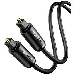 Кабель мультимедійний Optical Toslink 1.0m AV122 black Ugreen (70890)