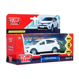 Автомодель Technopark Toyota Rav4, білий (RAV4-WH) - мініатюра 4