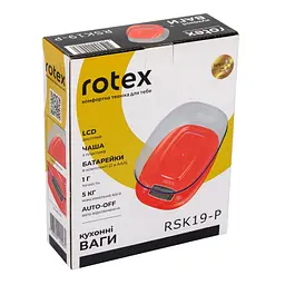 Ваги кухонні електронні Rotex RSK19-P - мініатюра 3