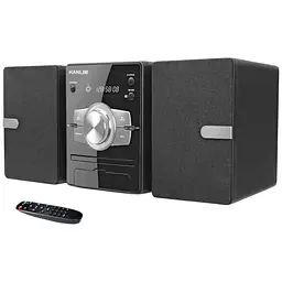 Домашня стереосистема з CD-плеєром, FM-радіо, Bluetooth, AUX in, USB-in, роз'єм для навушників, пульт дистанційного керування
