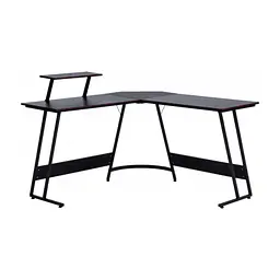 Комп'ютерний стіл GT Racer T-1741 Black (T-1741 (130x130x45x73) Black)