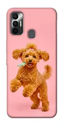 TPU чохол Demsky Happy poodle для TECNO Spark 7