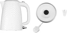Електрочайник Russell Hobbs 26381-70 Groove білий (6893229) - мініатюра 2