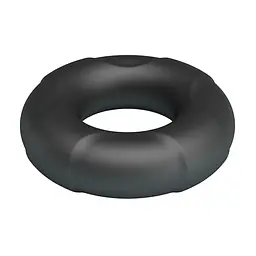 Кільце ерекційне Crazy Bull Super Soft Silicone Arvell 6 см (чорний) - мініатюра 4