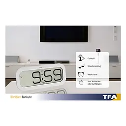 Годинник настільний TFA BimBam 60451402 - мініатюра 3