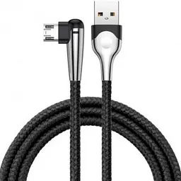 Кабель Baseus Sharp-Bird Mobile Game Cable USB to MicroUSB 2.4A 1m CAMMVP-E01 Black