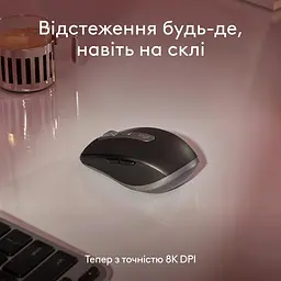Миша бездротова Logitech MX Anywhere 3S for Mac Space Grey (910-006947) - мініатюра 5