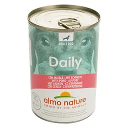 Вологий корм для собак Almo Nature Daily Menu Dog свинина 400 г (175) - мініатюра 2